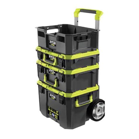 Ryobi Mobile Werkzeugaufbewahrung Box Trolley LINK Rollende