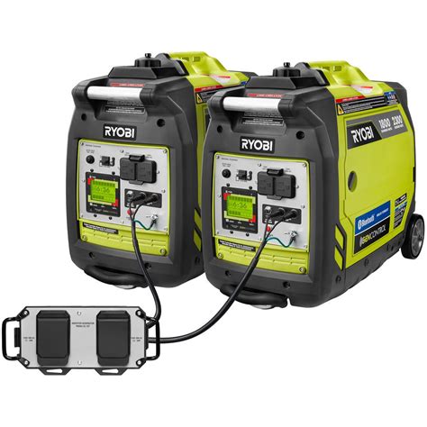 Whether you are tailgating, camping or on the jobsite, the RYOBI Bluetooth 2,300-Watt Inverter Generator is perfect for any occasion, offering clean, quiet power. With 2,300 …