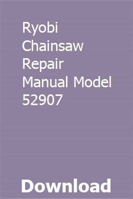 Ryobi chainsaw repair manual model 52907. - Firstwellenleiter und passive mikrowellenkomponenten, dh elektromagnetische wellen der serie 49.