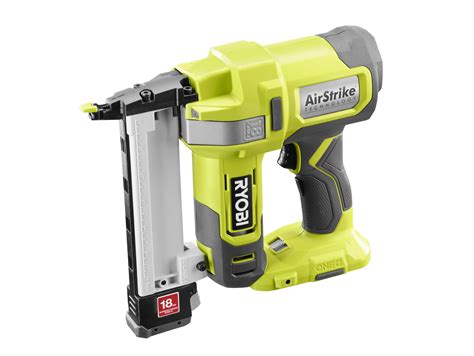 The 18V ONE+™ 18GA Cordless Brad Nailer is sold as a bare tool, allowing you to build on your ONE+™ collection without spending additional money on batteries and chargers with each tool purchase. Upgrade to lithium-ion or LITHIUM+™ batteries for lighter weight and better performance. See More. $99.00. Add To Cart.. Ryobi crown stapler