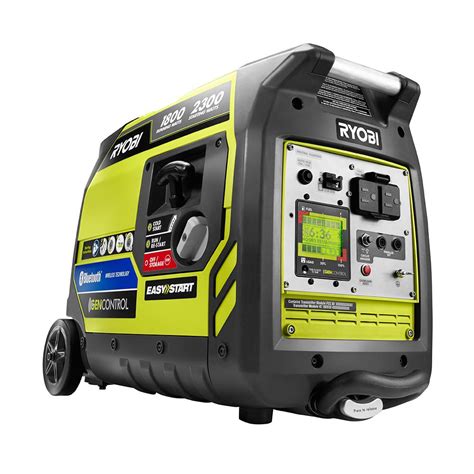 Ryobi generator 2300 watt. The Ryobi 1000 Starting Watt Inverter Generator is the perfect power solution on the jobsite, at home, and for recreational use. Offering 1000 Starting Watts/ 900 Running Watts of clean power, this Inverter Generator is ideal for powering all of your sensitive electronics. With 3-Step Easy Start and an on-board monitoring system the Ryobi 1000 ... 