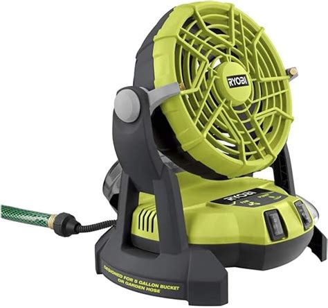 Backed by the RYOBI 3-Year Manufacturer's Warranty, the 18-Volt ONE+ Portable Bucket Top Misting Kit includes a misting pump, 1.5Ah Lithium-ion battery, charger, 22 ft. of misting tubing, brass misting nozzles, alligator clips, and an operator's manual.. 