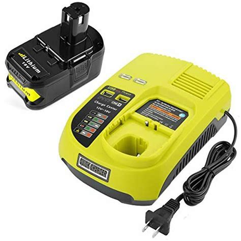 【High Quality】Replacement ryobi p108 battery 18v lithium can be charged by your original chargers without memory effect.Top A grade Lithium Battery Cells.Built-in protection against potential damage caused by overcharging, ... Ryobi P118B 18V Battery Charger. $13.85 $ 13. 85. Get it as soon as Monday, Oct 16. In Stock.