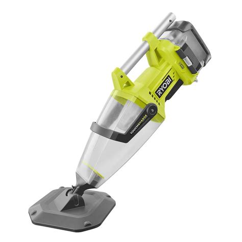 Ryobi pool vacuum. The improved design of the vacuum cleaner tip makes it easier to vacuum corners and tight spaces. Compatible with Ryobi vacuum accessories. Battery and ... 
