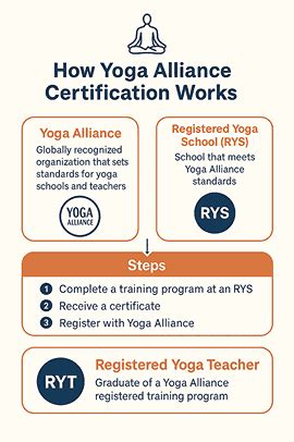 Ryt certification.  Yoga Alliance approved and globally recognized, this s...