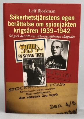 Säkerhetstjänstens egen berättelse om spionjakten krigsåren 1939 1942. - Jaguar mk10 1965 repair service manual.