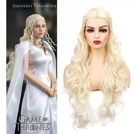 Sé la Madre de Dragones con una Peluca de Daenerys Targaryen Impecable: ¡Luce tu Poder!