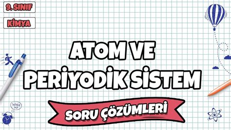 Sınıf Kimya Atom ve Periyodik Sistem SunularıKoenzim 9 Sınıf.