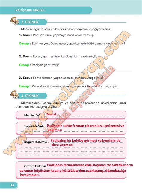 Sınıf Türkçe Ders Kitabı Cevapları Özgün Yayınlarını çözerken kolaylıkla bu işi yapmanın anlayarak kendini geliştirmenin sizlere aşıladığı özgüvene olan katkımızdan dolayı bizler de büyük sevinç içinde olacağız.