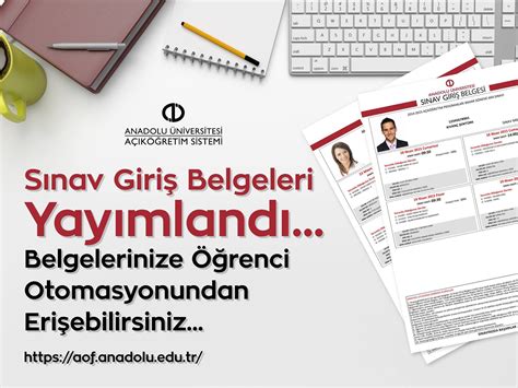 Sınav giriş Anadolu Üniversitesi Açıköğretim Sistemi Facebook. 