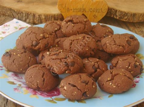 Sıvı yağlı kurabiye kakaolu