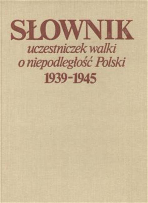 Słownik uczestniczek walki o niepodległość polski 1939 1945. - Mitsubishi heavy industries service manual srk282.