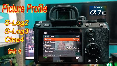 S log Settings for Sony a7iii S Log2 S Log3 Cine 4 Picture Profile - balustradellc