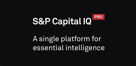 S P Capital IQ Pro APK Download for Android 