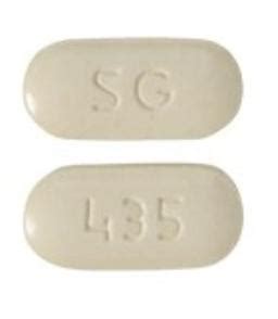 S g 435 pill. All prescription and over-the-counter (OTC) drugs in the U.S. are required by the FDA to have an imprint code. If your pill has no imprint it could be a vitamin, diet, herbal, or energy pill, or an illicit or foreign drug. It is not possible to accurately identify a pill online without an imprint code. Learn more about imprint codes. 