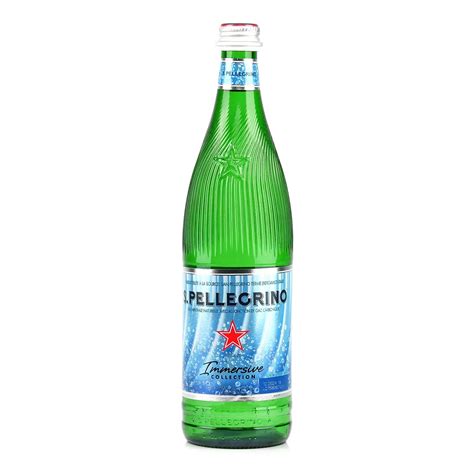 S pellegrino. Includes (24) 16.9 fl. oz. plastic bottles of S.Pellegrino Sparkling Natural Mineral Water ; Total of 24 bottles plenty of sparkling refreshment for any occasion ; This Italian mineral water offers unmistakable taste and gentle bubbles ; Perfect for any of life’s delicious moments, this unflavored sparkling water complements the flavors of ... 