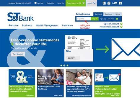 S t bank online banking. Download the Mobile Banking App. ACCOUNTS. Personal. Business. Financial Planning. Switch to S&T. S&T. About. Accessibility. ATMs & Branches. Customer Service 