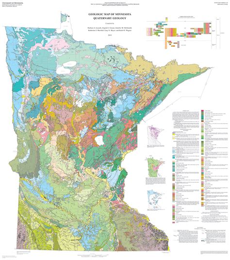 S-14 Geologic map of Minnesota, depth to bedrock - University of Minnesota