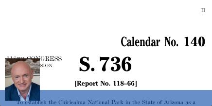 S. 736: Chiricahua National Park Act - GovTrack.us