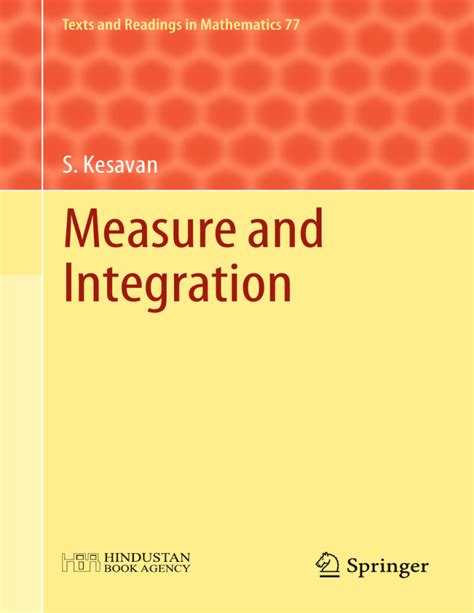 S. Kesavan Measure and Integration - Springer - wintechmobiles.com