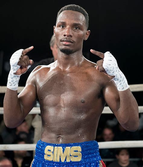 May 15, 2023 · Kenneth Sims Jr's record currently stands at 20 wins, 2 loses and 1 draw. Of those 20 wins he has stopped 7 of his opponents, so his current knock-out ratio is 35%. Despite his 2 loses, he has never been stopped. He's boxed a total of 128 rounds, meaning his professional fights last 5.6 rounds on average. . 