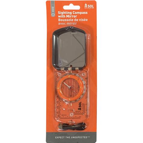 S.O.L Survive Outdoors Longer Sighting Compass - balustradellc