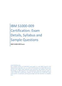 S1000-009 Prüfungsunterlagen
