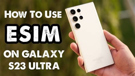 S23 ultra esim. How to install Ubigi eSIM on Samsung Galaxy S23 / S23+ / S23 Ultra? Before activating your eSIM on your Samsung Galaxy S23, ensure you are connected to the Internet either using … 