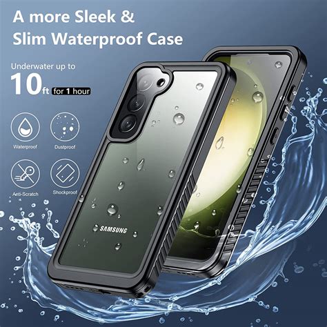 S23 waterproof. Encased Waterproof Case for Galaxy S23 Waterproof Case with a Belt Clip. $40 at Amazon. FNTCASE Rugged Case for Galaxy S23 Grippy Texture. $19 at Amazon. i-Blason Armorbox for Galaxy S23 ... 