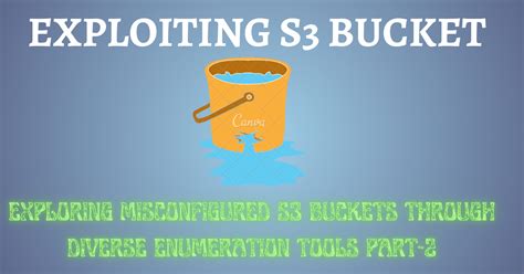 S3 bucket enumeration.  Enumeration &bull; General Purpose &bull; Techniques &bull; Article...