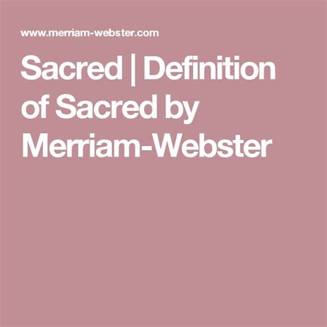 SACREDNESS definition in the Cambridge English Dictionary