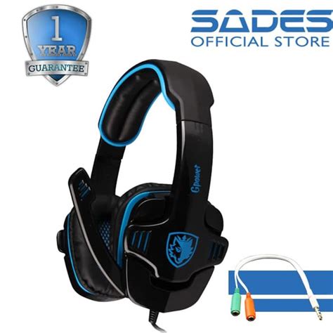Sades G-Power Gaming Headset SA-708 - Shopee Indonesia - raincitystudios.com