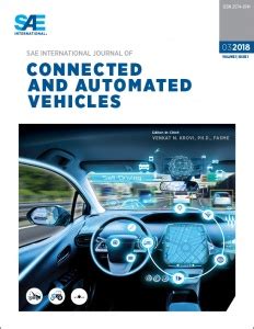 SAE International Journal of Connected and Automated Vehicles