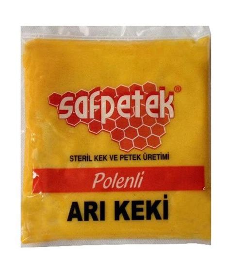 SAF PETEK POLENLİ ARI KEKİ 1 KG ARICILIK MARKETİ. 