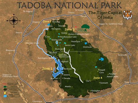 Safari Zones Tadoba National Park - raincitystudios.com
