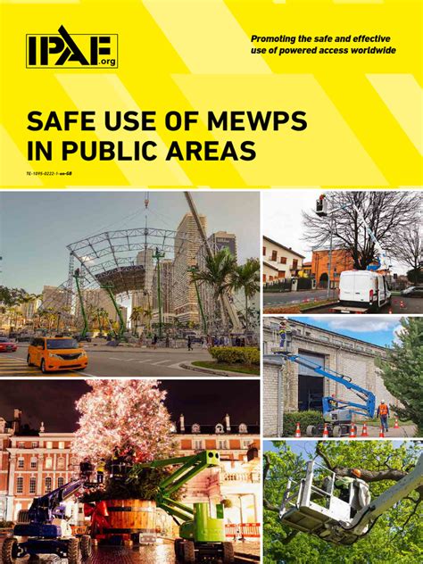 SAFE USE OF MEWPS IN PUBLIC AREAS - IPAF - balustradellc