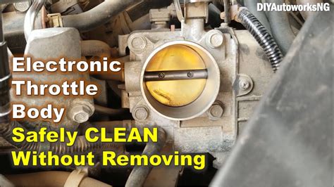 Safely Clean Electronic Throttle Body Without Removing / How - balustradellc