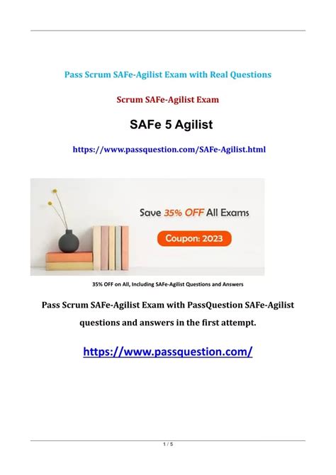 SAFe-Agilist Exam Fragen