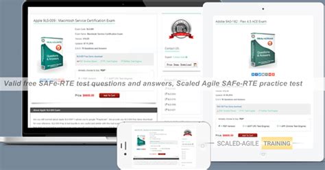 SAFe-RTE Valid Cram Materials