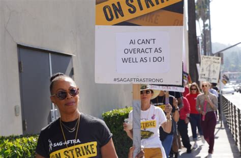 SAG-AFTRA Strike: AI Holding Up Contract Negotiations