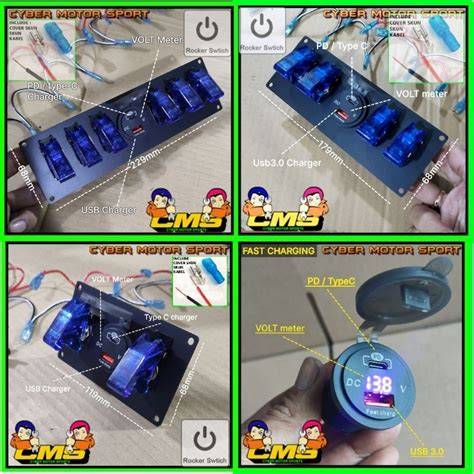 Saklar panel all in universal. paket Saklar headlight . foglamp ... - raincitystudios.com