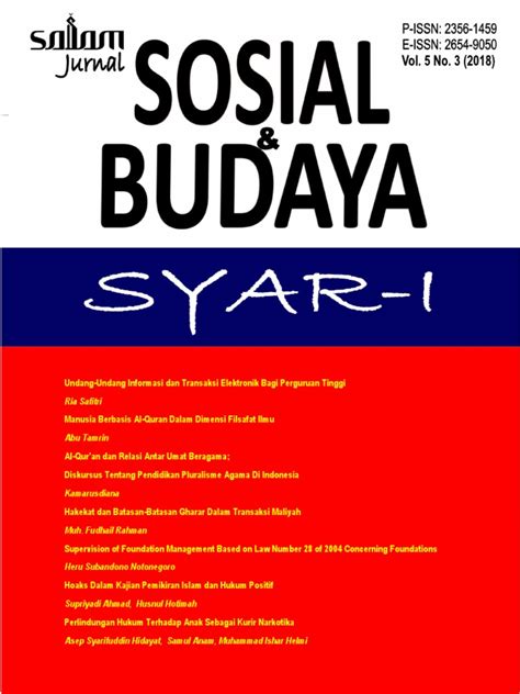 SALAM Jurnal Sosial dan Budaya - muktibox.com