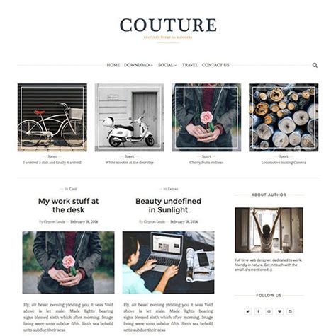 SALE Blogger Template Couture Blog Template >>>> More on