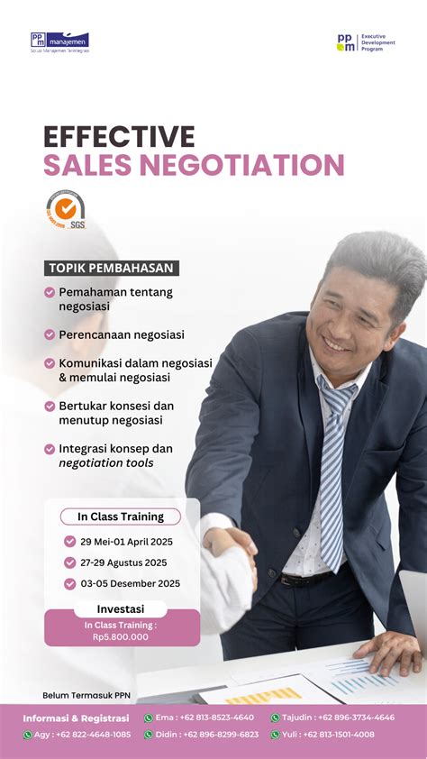 Sales Negotiation Training: Strategi Negosiasi Penjualan untuk ... - balustradellc