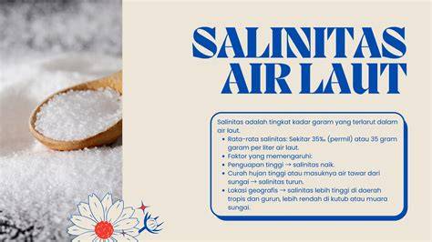 Salinitas Kadar Garam Air Laut - raincitystudios.com