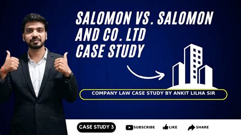 SALOMAN v SALOMAN AND Co. Ltd. – CASE ANALYSIS