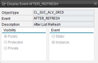 SALV Editable with Single (custom) Method SAP Blogs