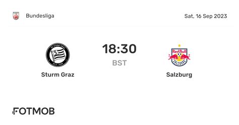 Salzburg vs Sturm Graz Result, Stats & Match Analysis - muktibox.com