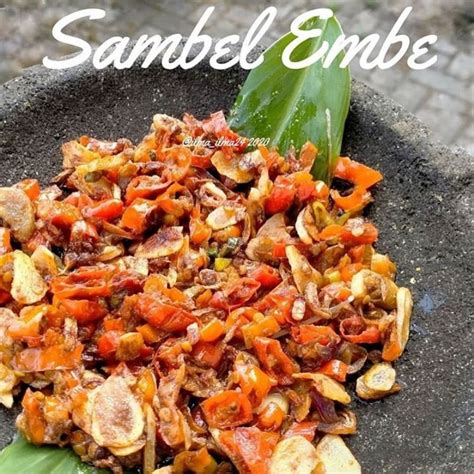 SAMBAL EMBE KHAS BALI, SIMPLE DAN MUDAH BUATNYA - balustradellc
