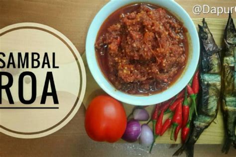Sambal roa - Wikipedia bahasa Indonesia, ensiklopedia bebas - balustradellc